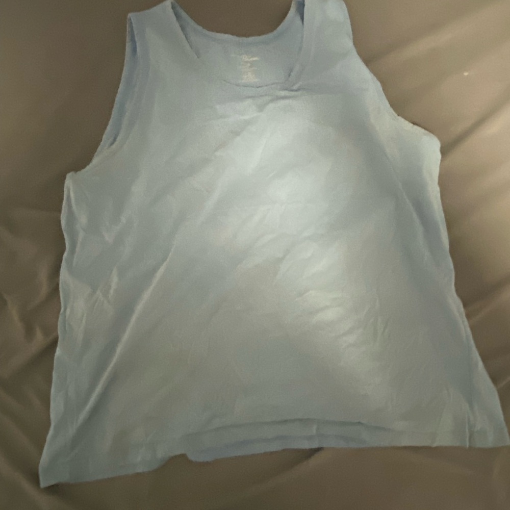 Light Blue Sleeveless Top
